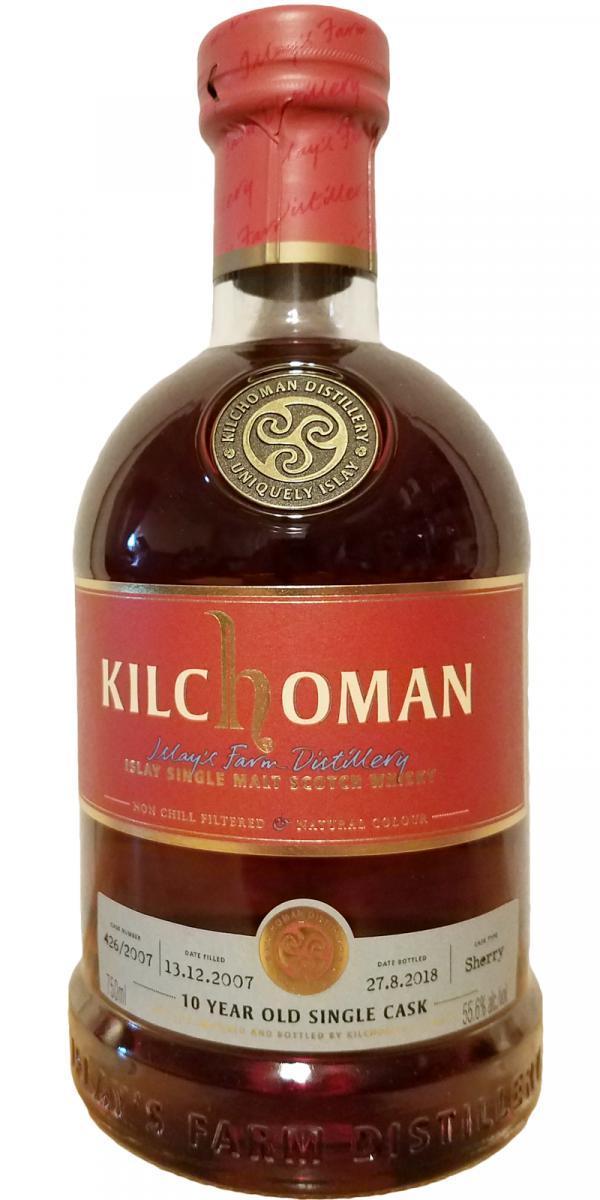 Kilchoman 2007      ImpEx Cask Evolution 02/2018