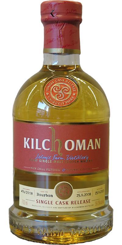 Kilchoman 2008  Single Cask for Oslo Whiskyfestival