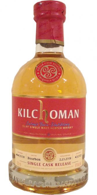 Kilchoman 2008  Single Cask for The Whisky Shop