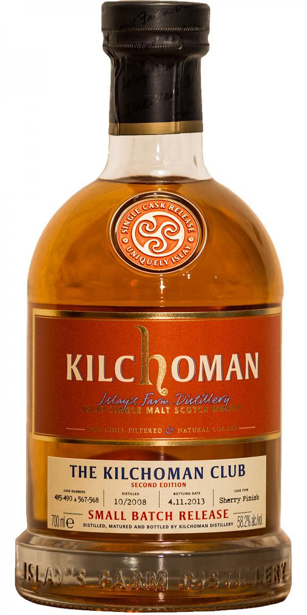 Kilchoman 2008  The Kilchoman Club - 2nd Edition