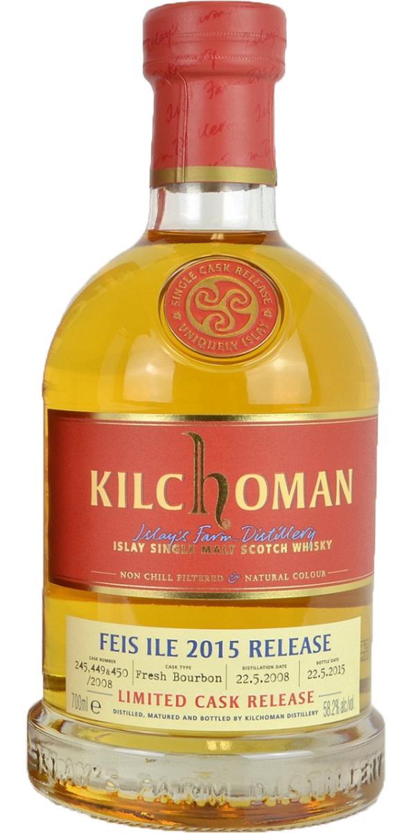 Kilchoman 2008  Feis Ile 2015 Release