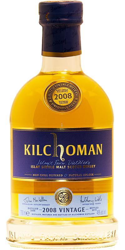 Kilchoman 2008  Vintage