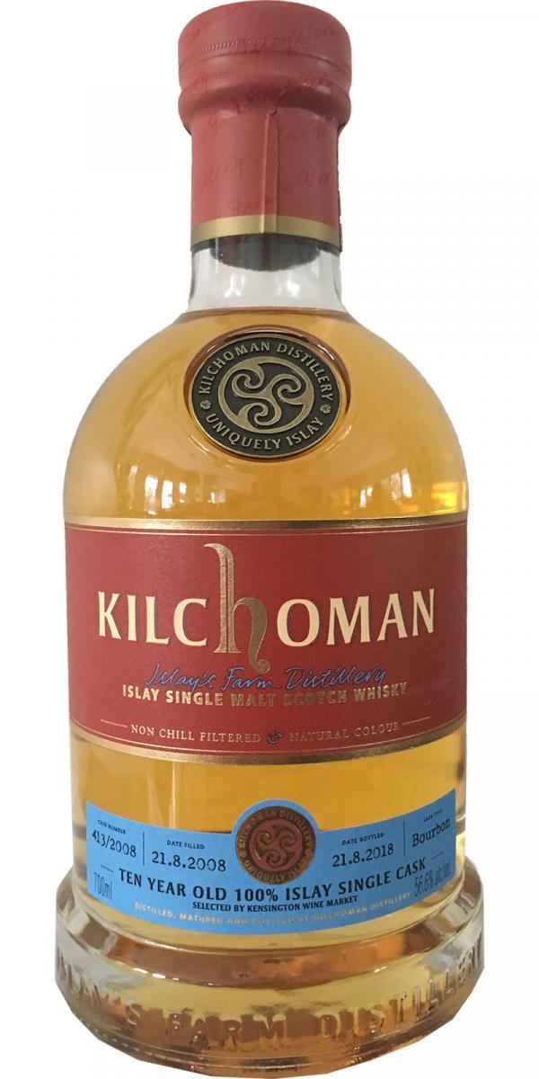 Kilchoman 2008  100% Islay Single Cask