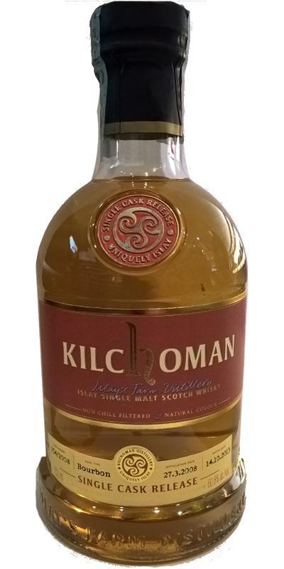 Kilchoman 2008  Single Cask for GEFI