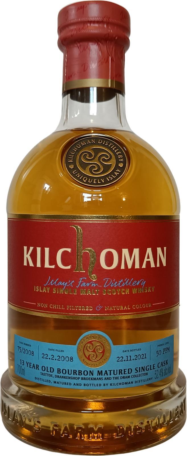 Kilchoman 2008  Single cask release