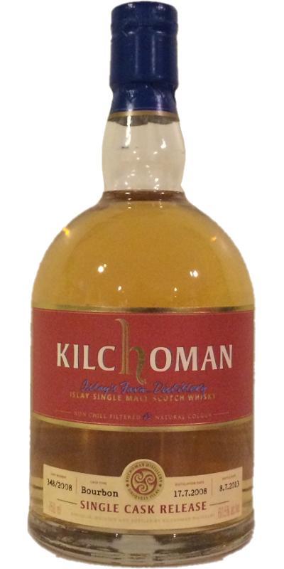Kilchoman 2008  Single Cask for Spec's