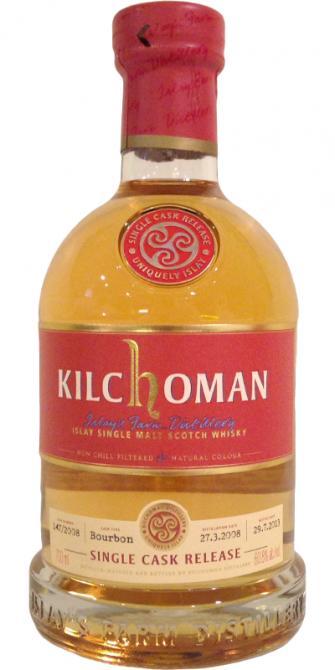 Kilchoman 2008  Single Cask for The Whisky Trail