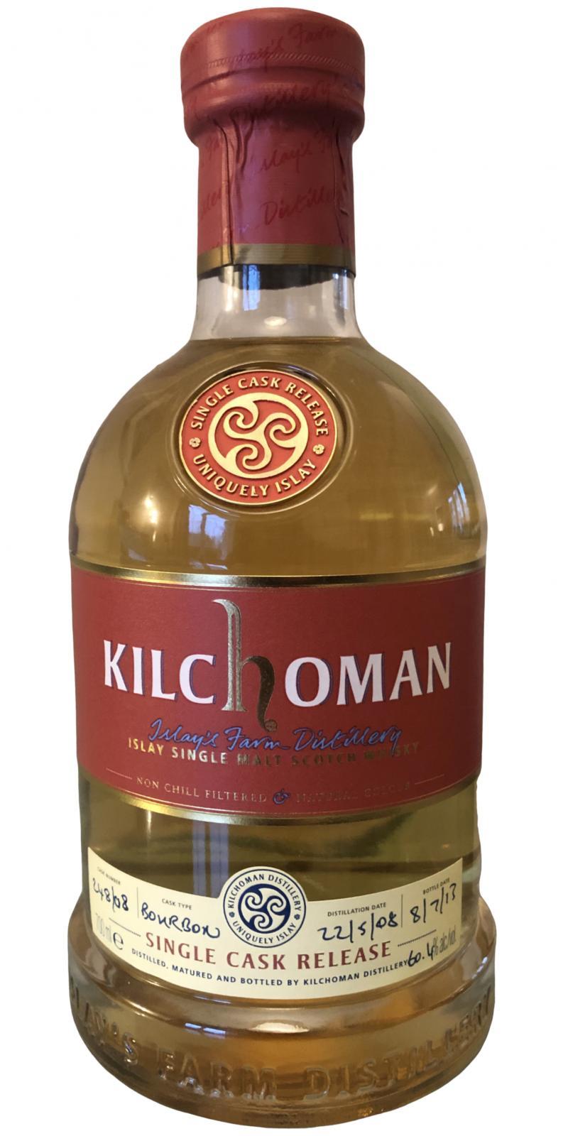 Kilchoman 2008  Single Cask Release