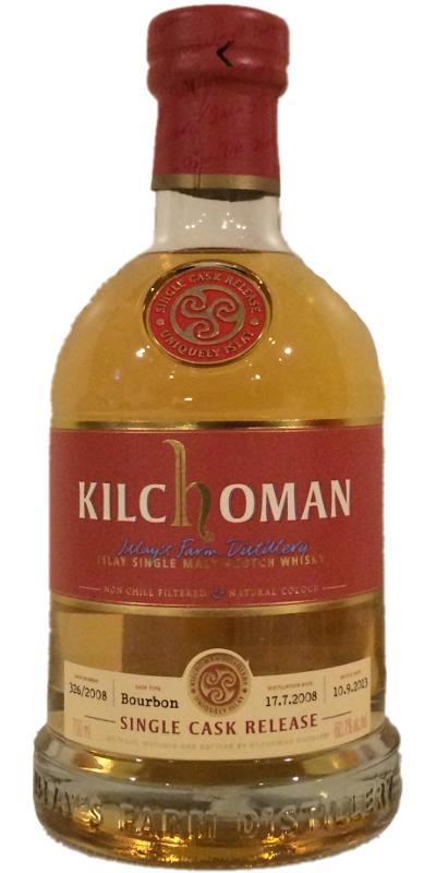 Kilchoman 2008  Single Cask for Kensington Wine Market