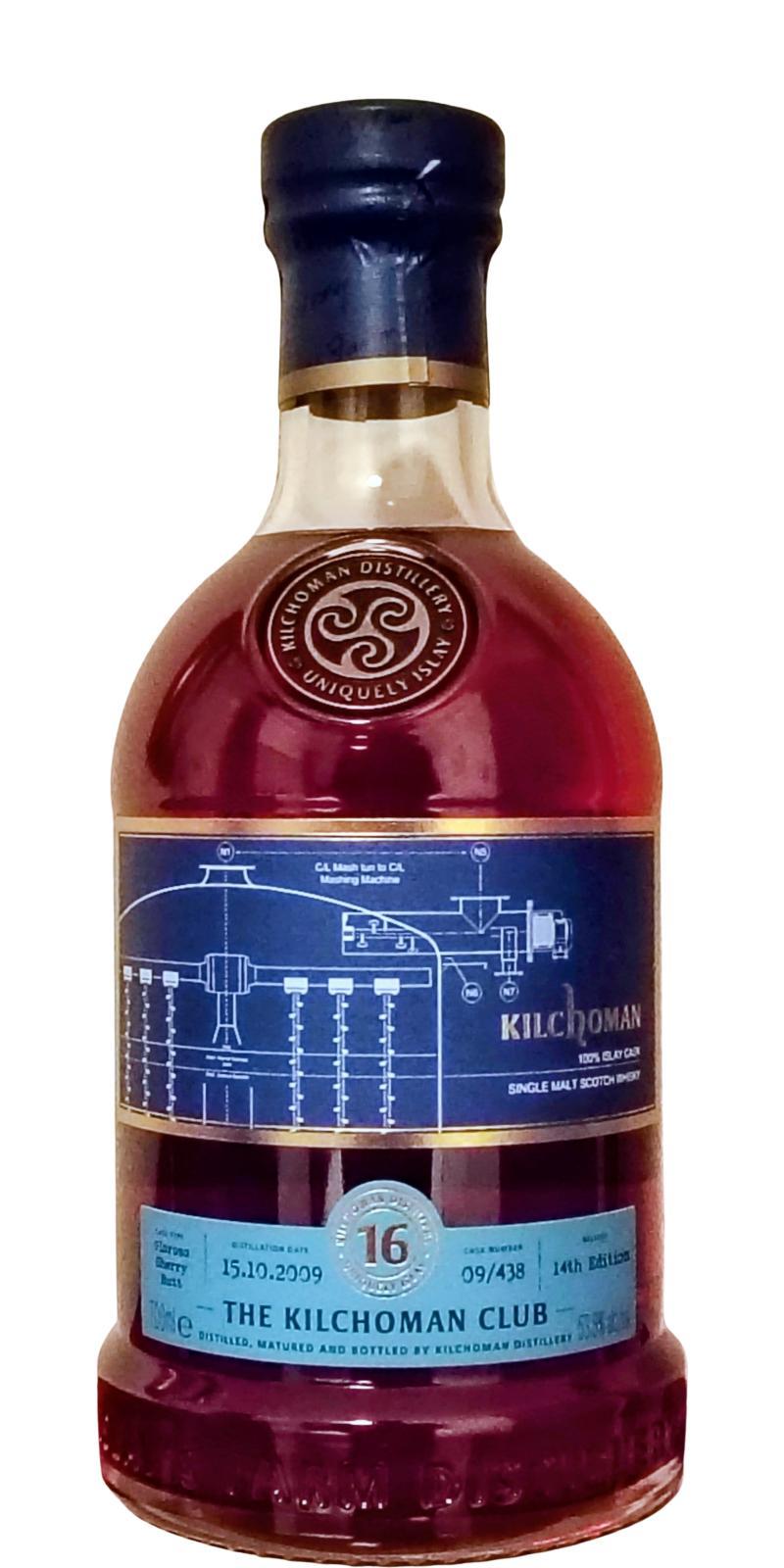 Kilchoman 2009  The Kilchoman Club - 14th Edition