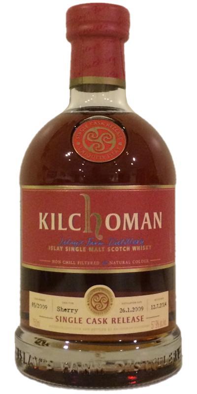 Kilchoman 2009  Single Cask for ImpEx Beverages Inc.