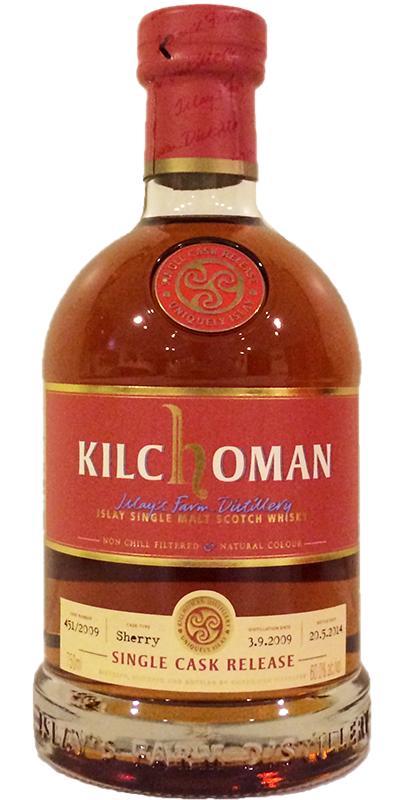 Kilchoman 2009  Single Cask Release