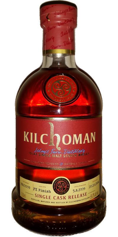 Kilchoman 2009  Single Cask for Whisky Import Nederland