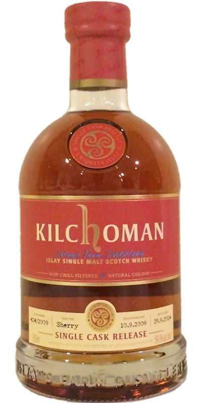 Kilchoman 2009  Single Cask for ImpEx Beverages Inc.