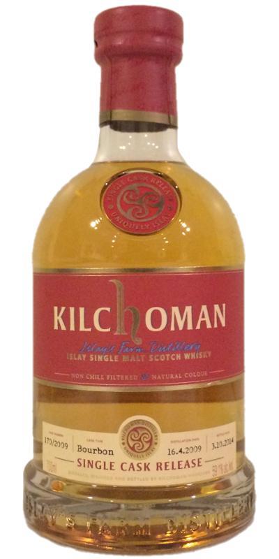Kilchoman 2009  1st Cask Release for Whisky.dk