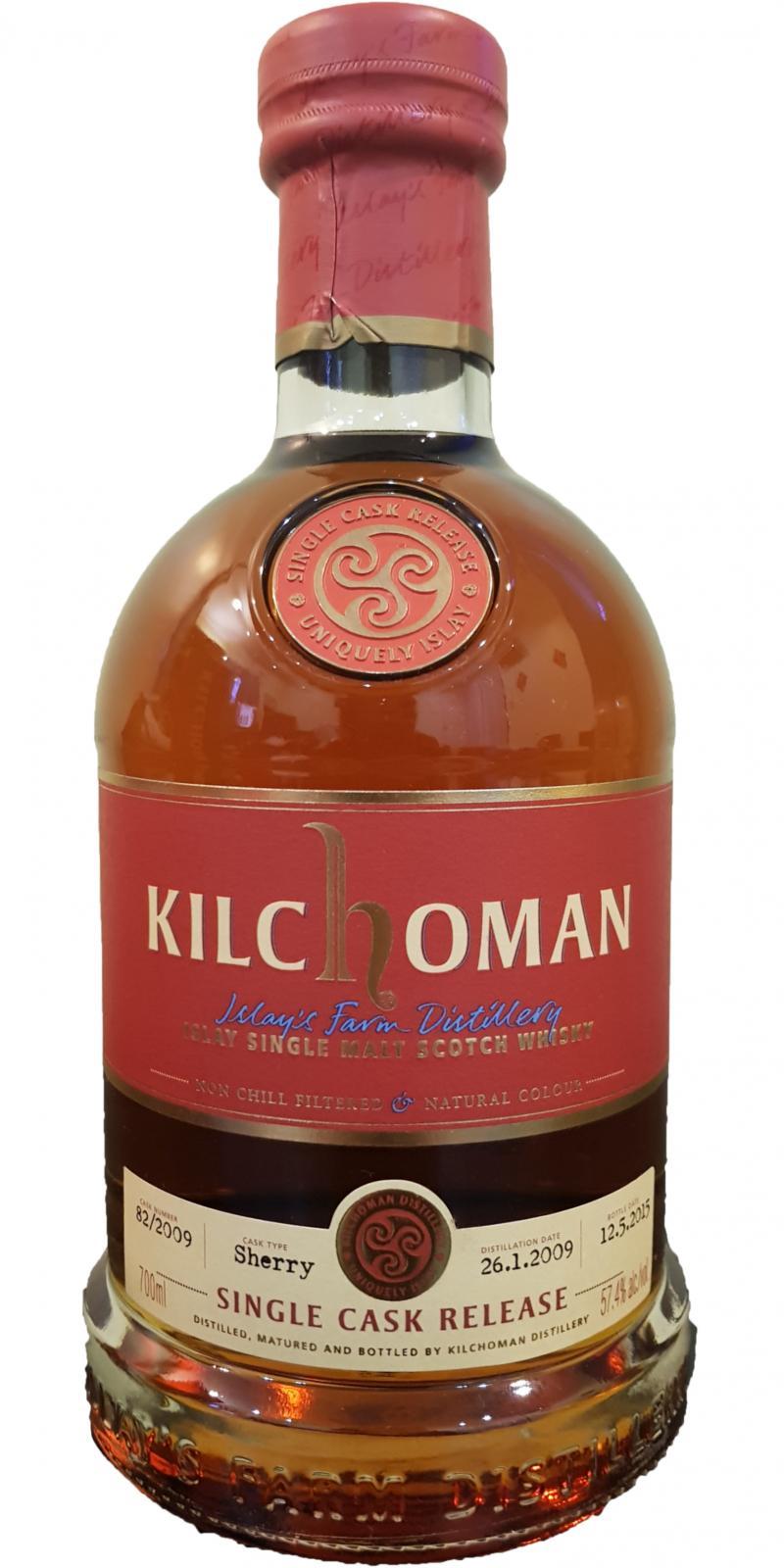 Kilchoman 2009  Natural Cask Strength