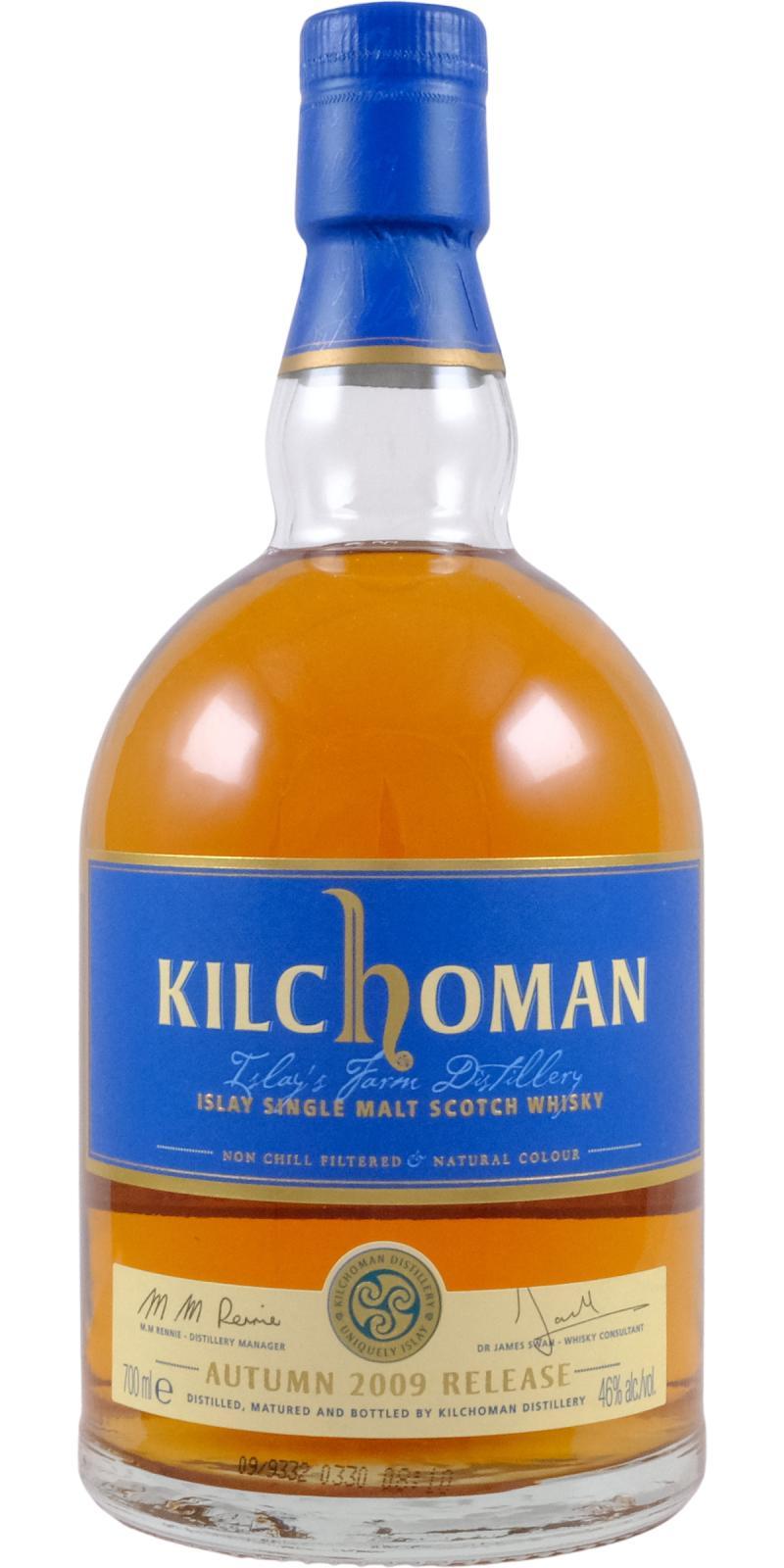 Kilchoman 2009 Autumn Release