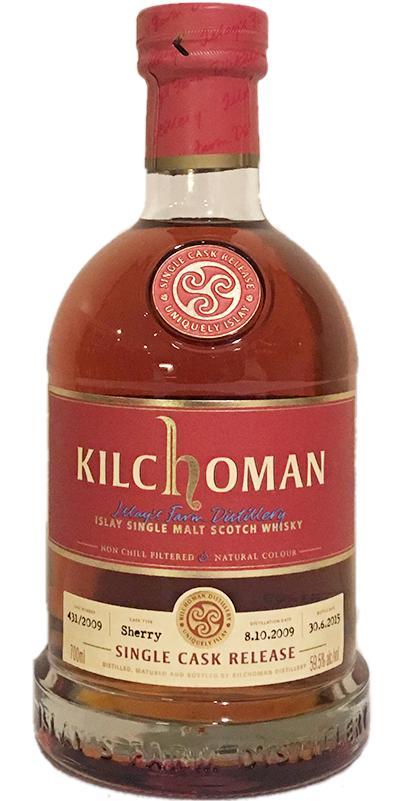 Kilchoman 2009 Single Cask  Whisky Live Tokyo