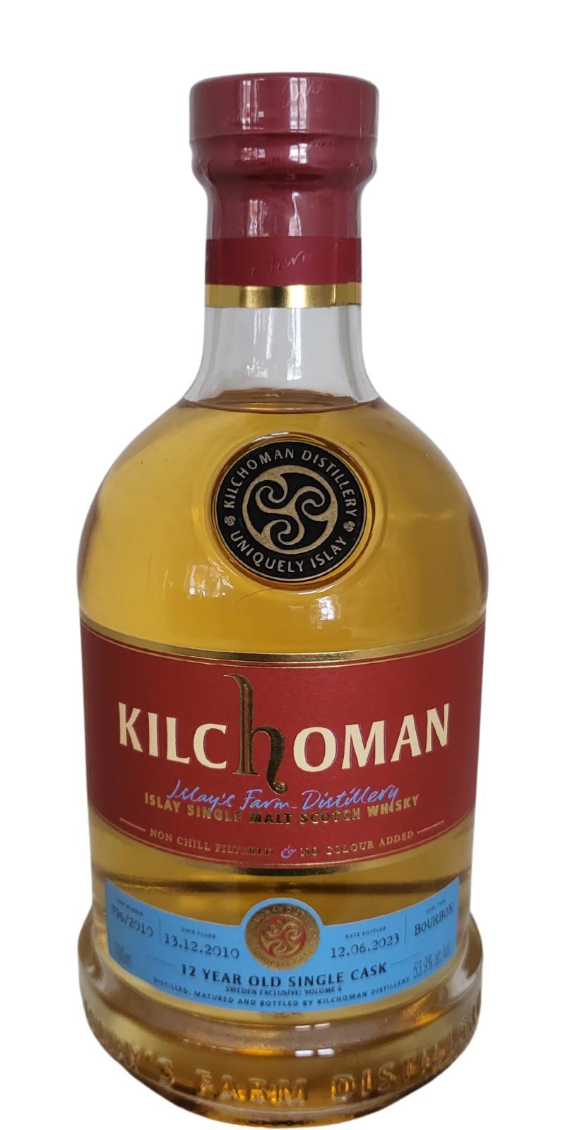 Kilchoman 2010  Sweden Exclusive Volume 6