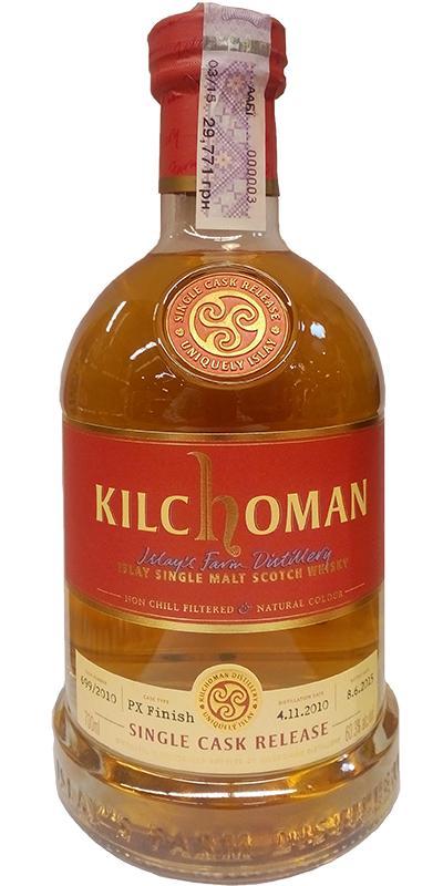 Kilchoman 2010  Single Cask Release