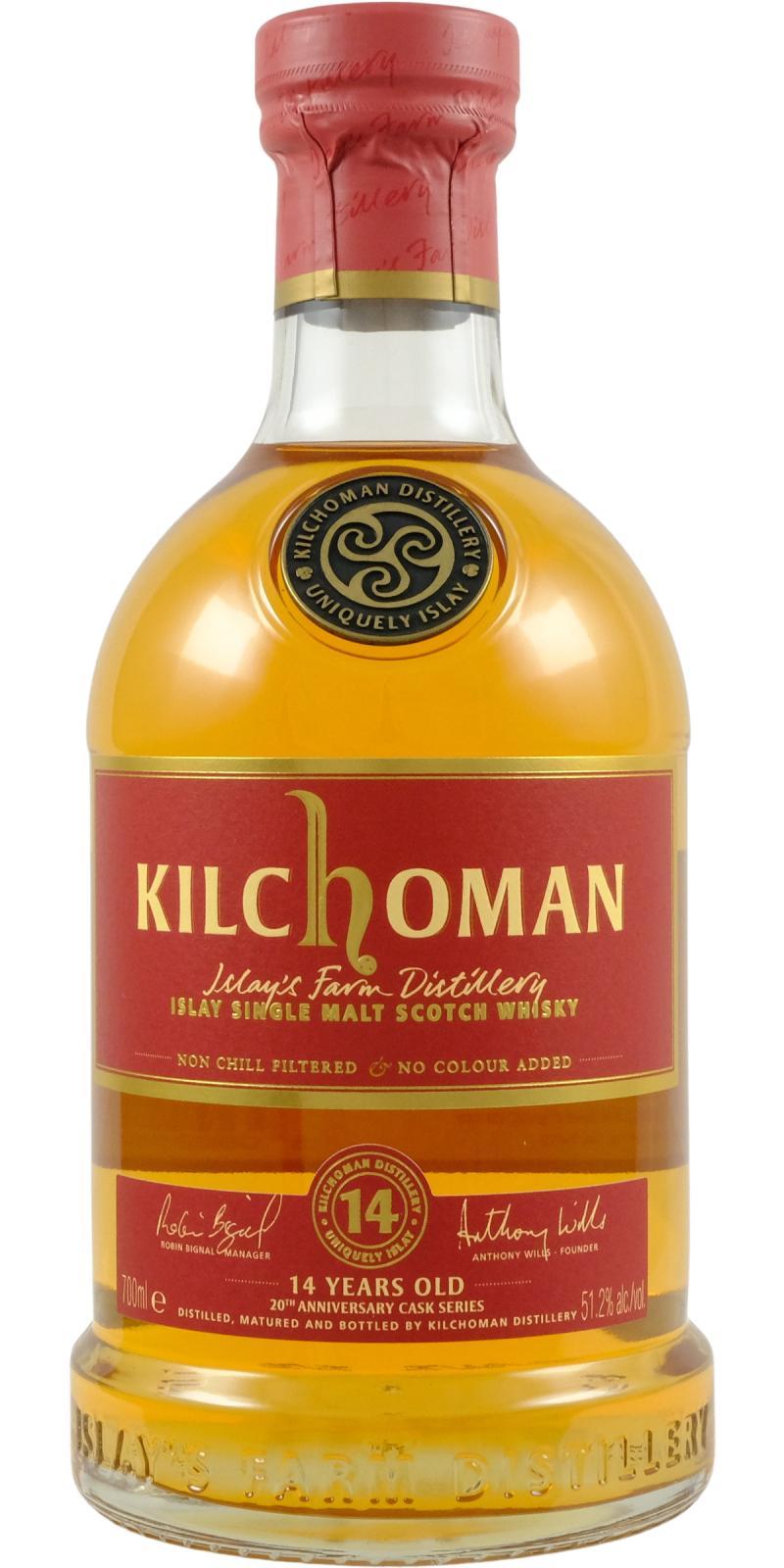Kilchoman 2010  20th Anniversary Cask Series