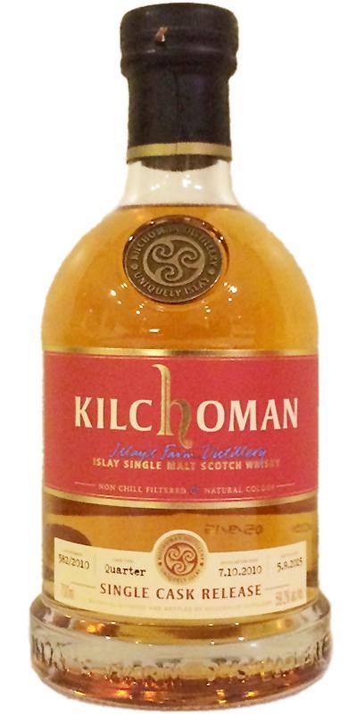 Kilchoman 2010  Single Cask Release - Master of Malt