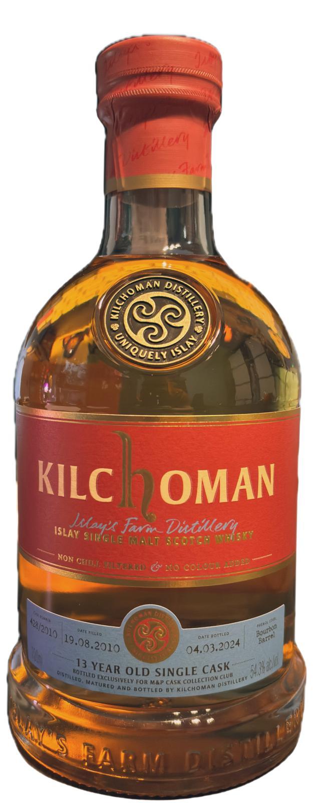 Kilchoman 2010  Single Cask Release