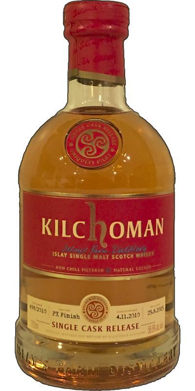Kilchoman 2010  Single Cask for Spec's