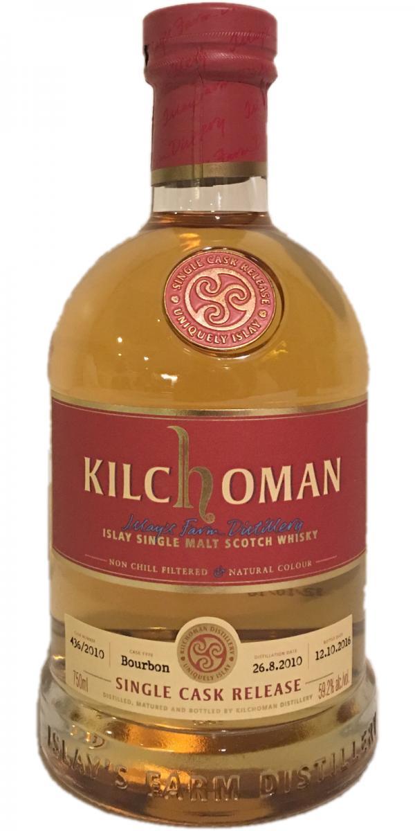 Kilchoman 2010  Single Cask Release