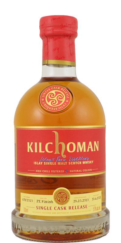 Kilchoman 2010  Single Cask Release