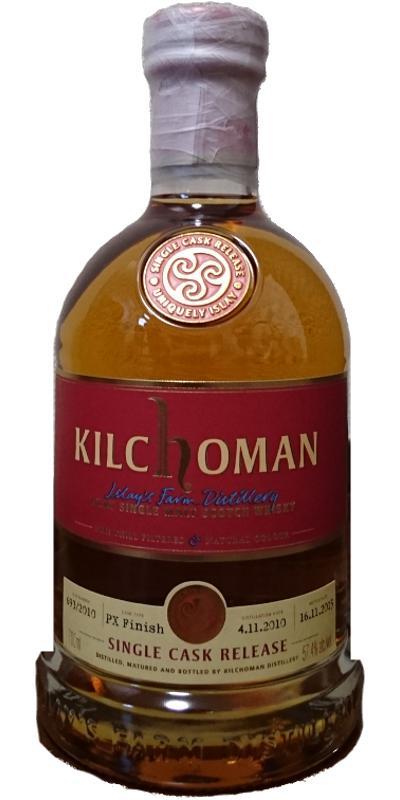 Kilchoman 2010  Single Cask Release