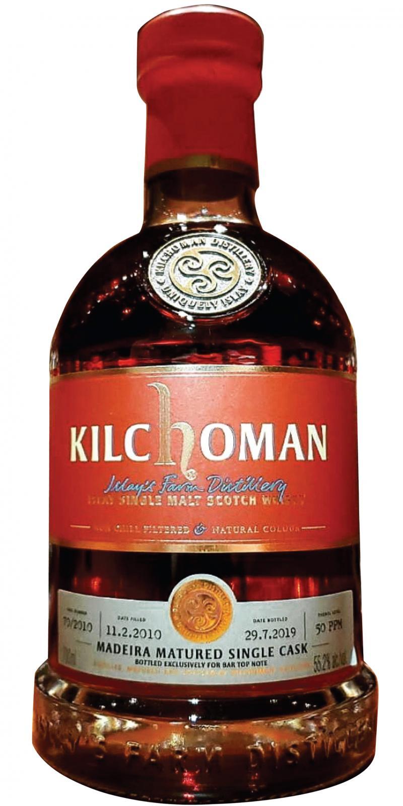 Kilchoman 2010  Single Cask Release