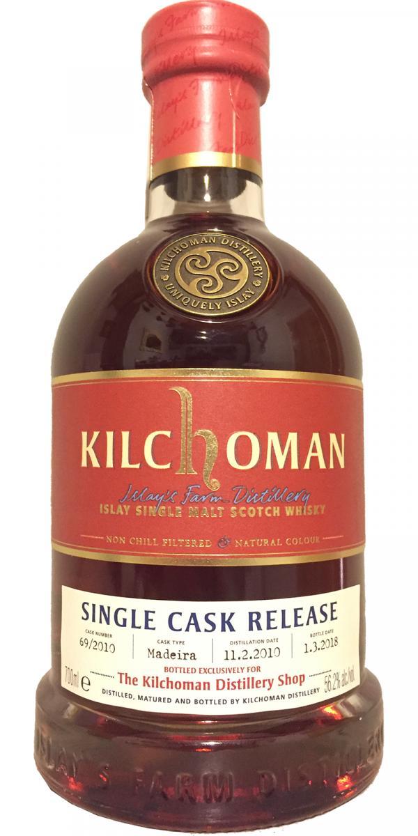 Kilchoman 2010  Single Cask Release