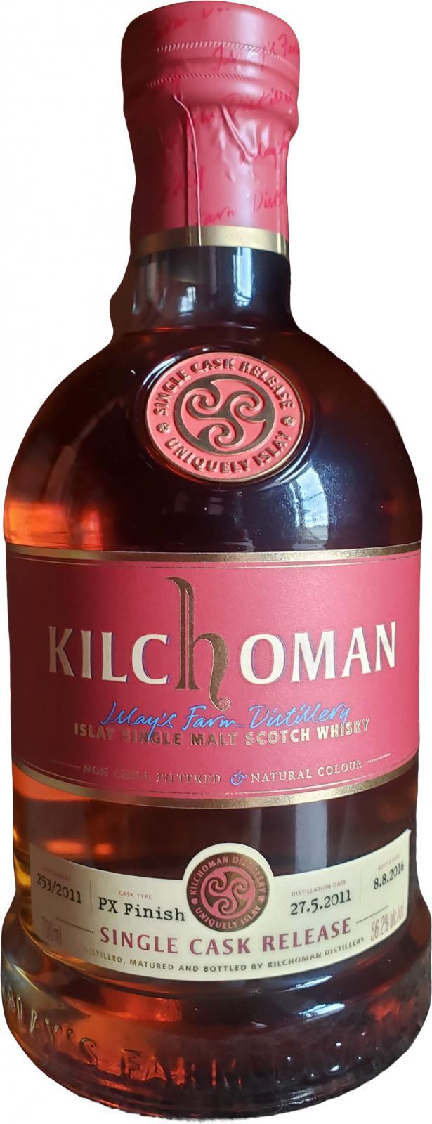 Kilchoman 2011  Single Cask Release
