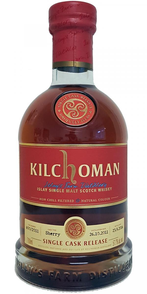 Kilchoman 2011  Single Cask Release