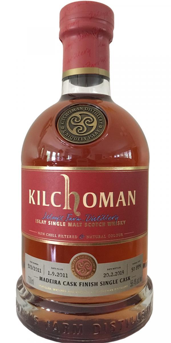 Kilchoman 2011  Madeira Cask Finish Single Cask