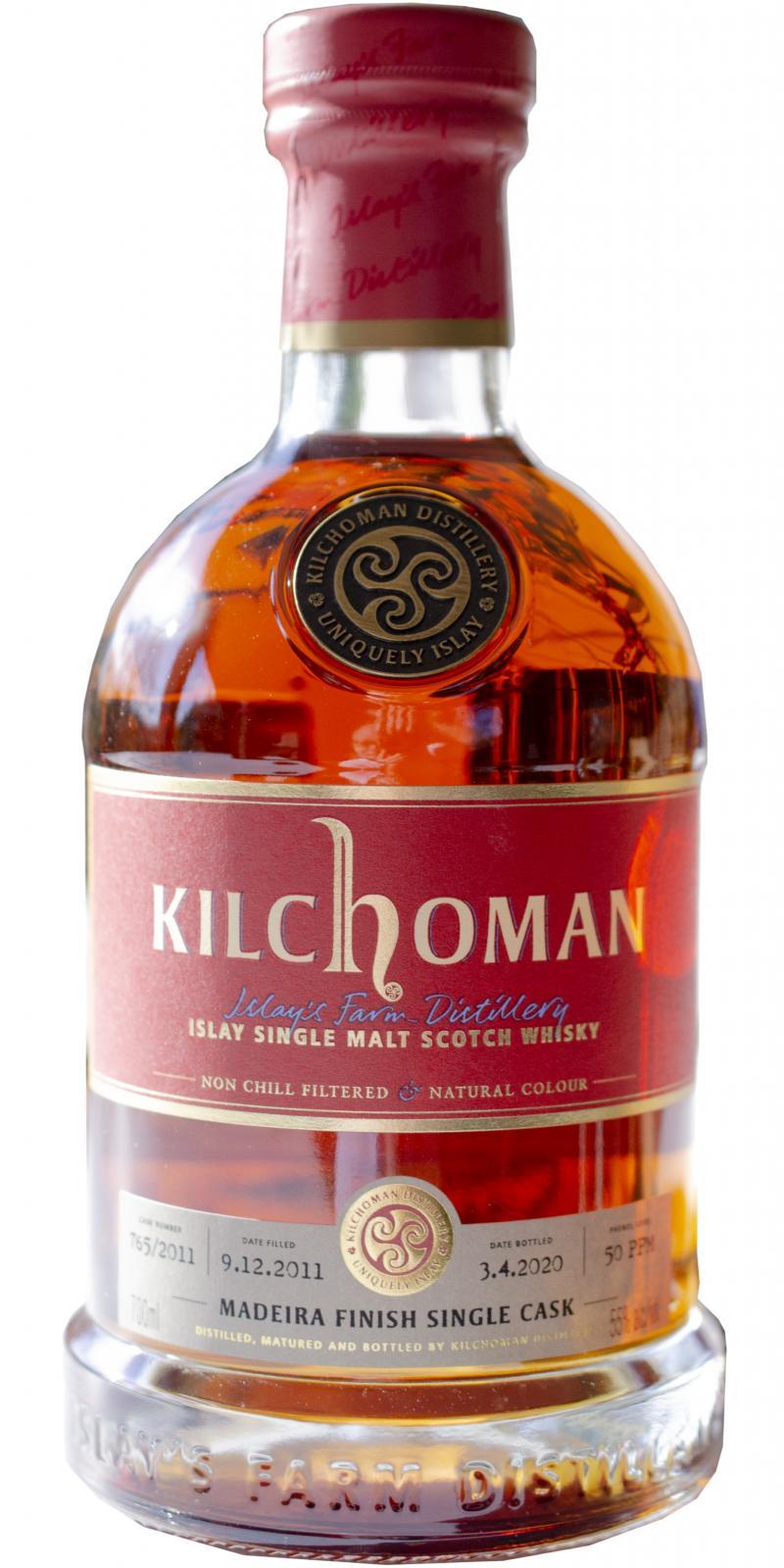 Kilchoman 2011  Madeira Finish Single Cask