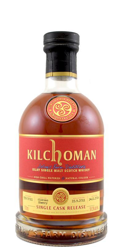 Kilchoman 2011  Single Cask Release - Bresser & Timmer