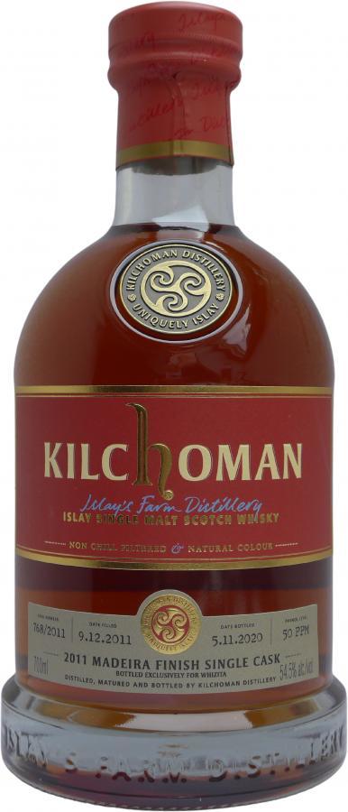 Kilchoman 2011  Madeira Finish Single Cask
