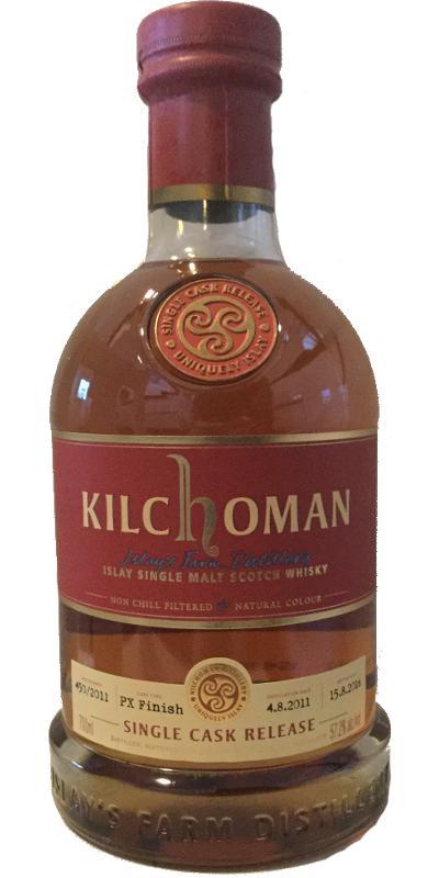 Kilchoman 2011  Single Cask for Sweden
