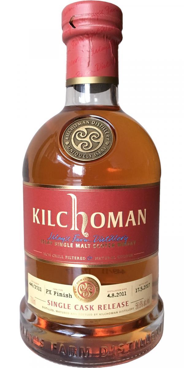 Kilchoman 2011  Single Cask Release