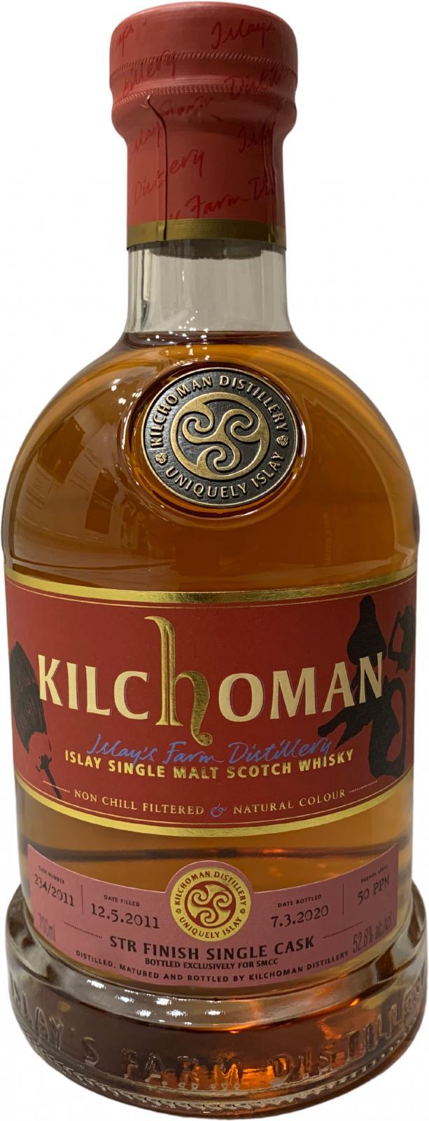 Kilchoman 2011  STR Finish Single Cask