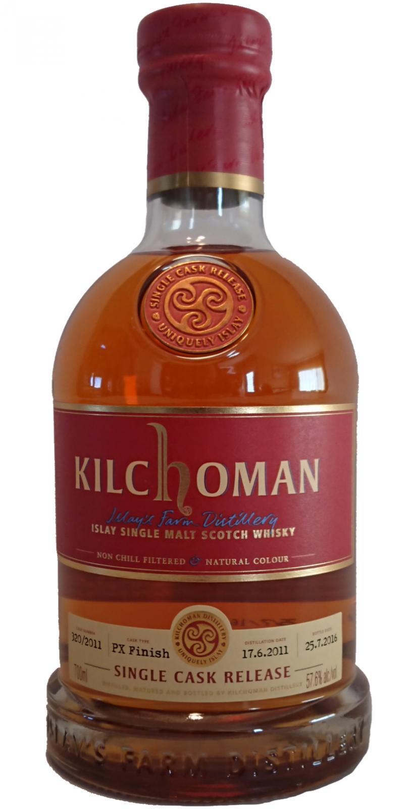 Kilchoman 2011  Single Cask Release