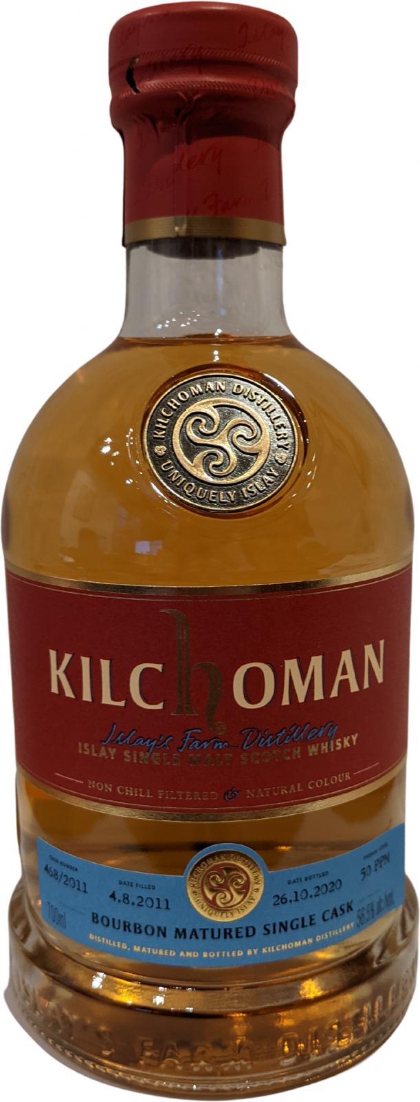 Kilchoman 2011  Single Cask Release