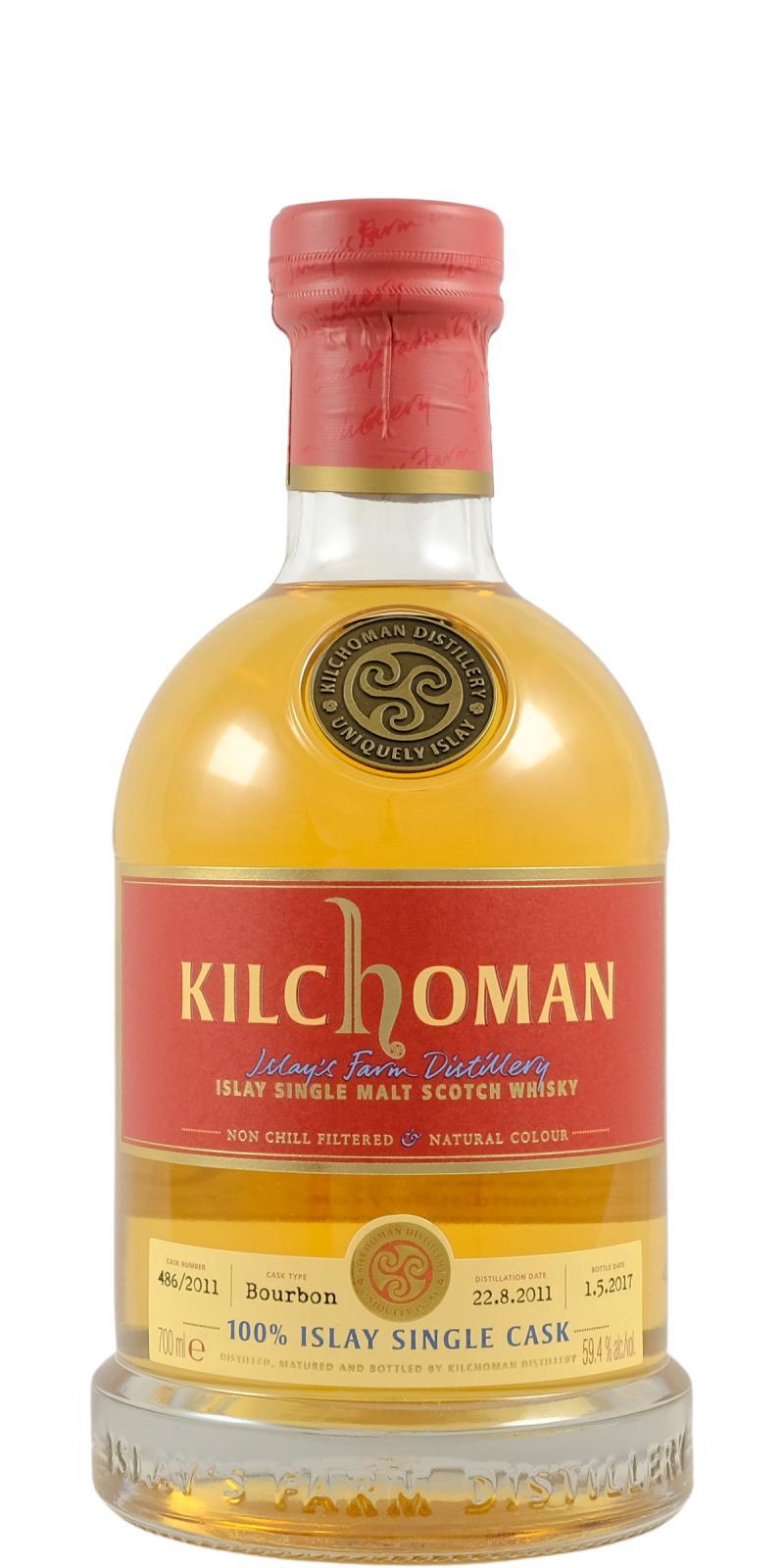 Kilchoman 2011  Single Cask Release