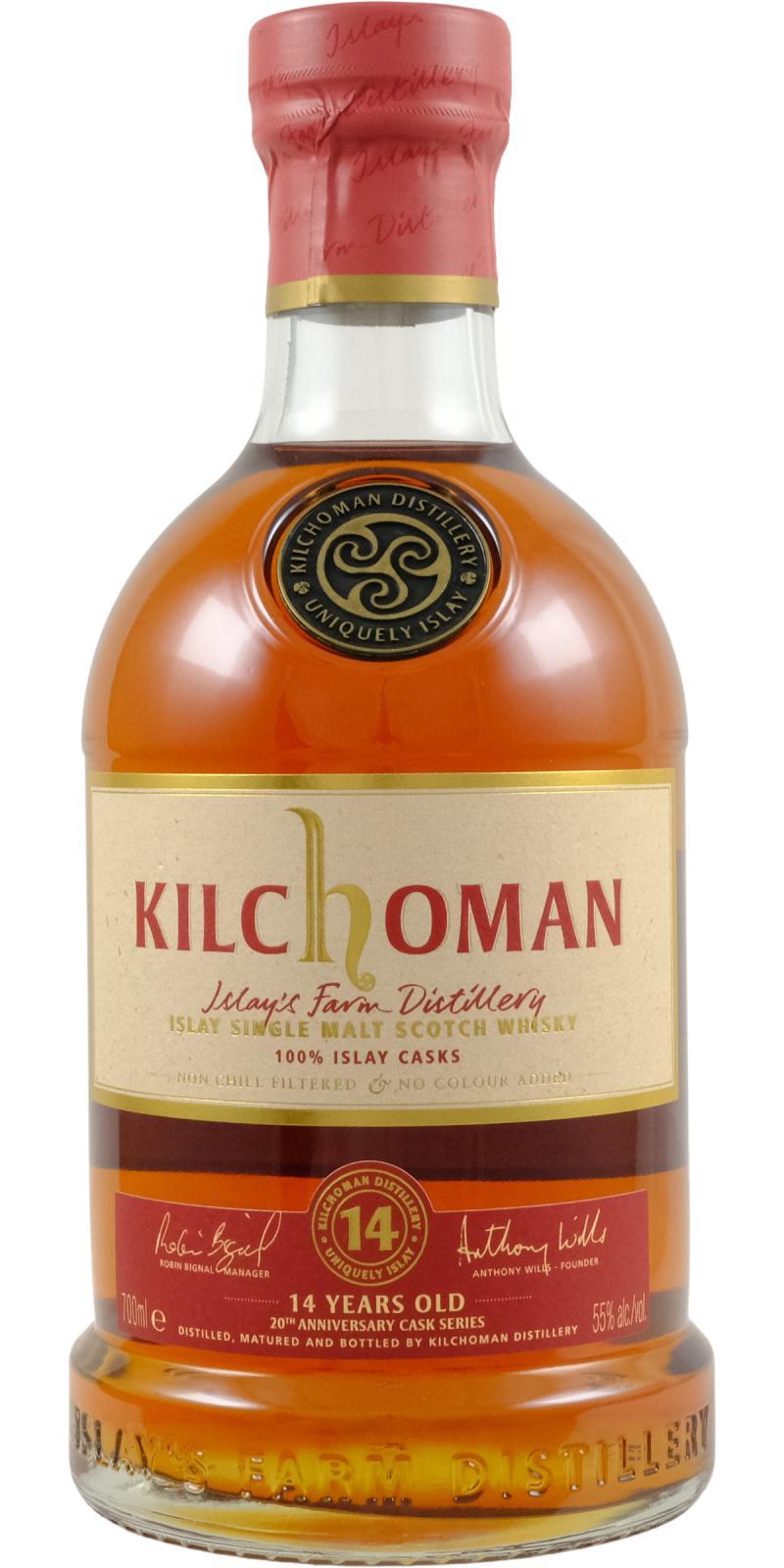 Kilchoman 2011  20th Anniversary Cask Series