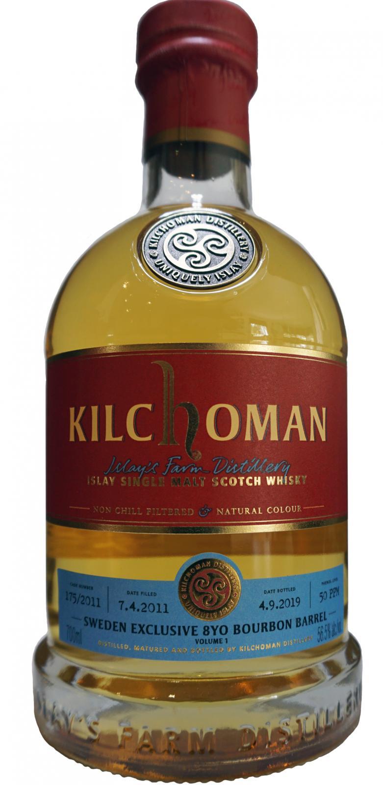 Kilchoman 2011  Volume 1