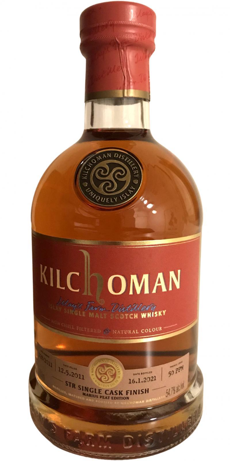 Kilchoman 2011  STR Single Cask Finish