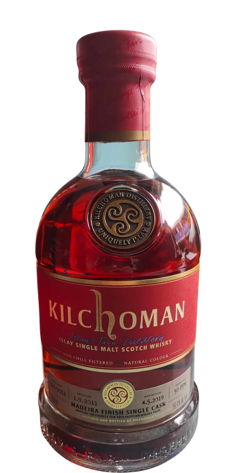 Kilchoman 2011  Madeira Finish Single Cask