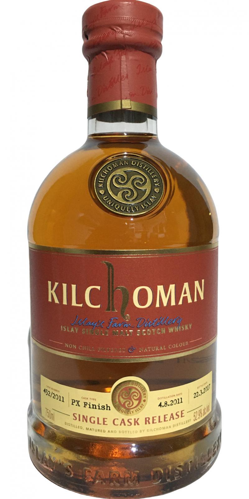 Kilchoman 2011  Single Cask Release